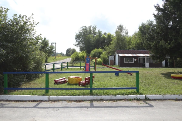 Active recreation area for children in the village of Tetylkivtsi